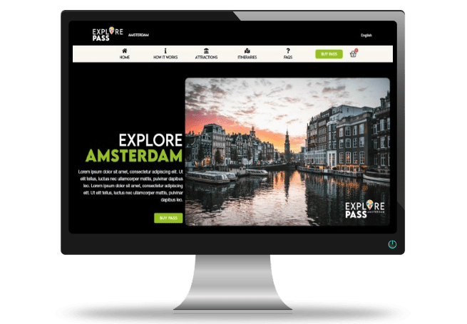 Explore Amsterdam website