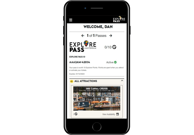 How it works step 2: activate your Explore Pass